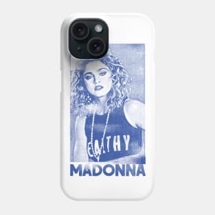 Madonna // Original 80s Vintage Faded Style Design Phone Case