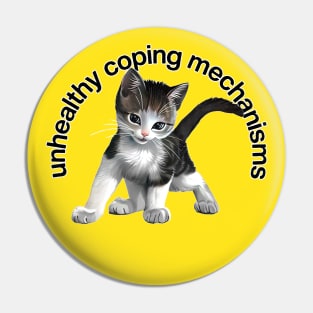 Unhealthy Coping Mechanisms Pin