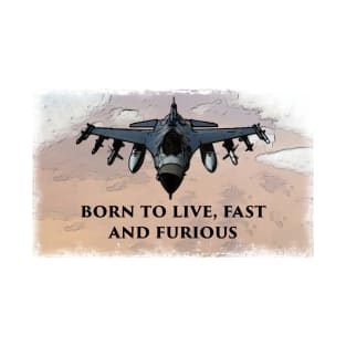 Fighter Jet Born s6h1 T-Shirt