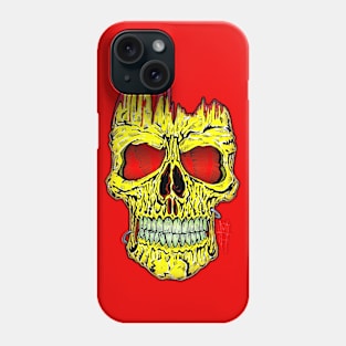 Calavera Open by Hard Grafixs© Phone Case