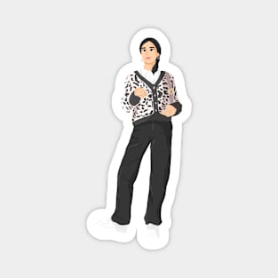 Woman character Magnet