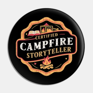 Certified Campfire Storyteller Pin