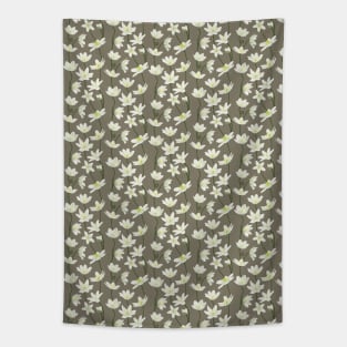 Anemone – Olive Tapestry