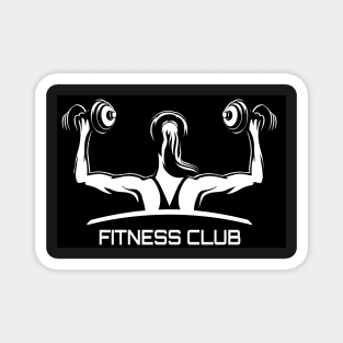 Fitness Emblem Magnet