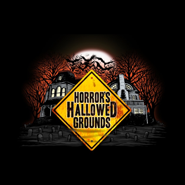 Horror's Hallowed Grounds Iconic Houses by malfuncsean