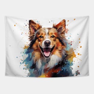 Pomeranian dog Tapestry