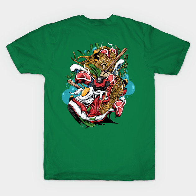 Disover Noodle With Shoes - Ramen Clothing - T-Shirt