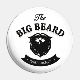The Big Beard Barbershop Pin