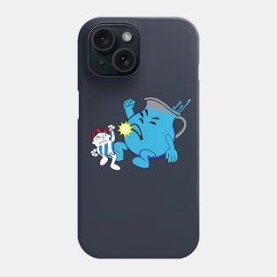 Fruit Drink Fighter - Blue Raspberry Phone Case