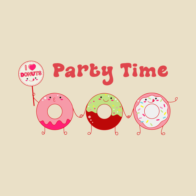 Donut Party Time by Aratack Kinder