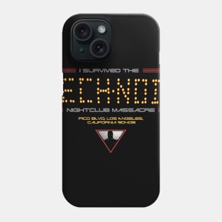 "I SURVIVED THE TECH NOIR 2" Phone Case