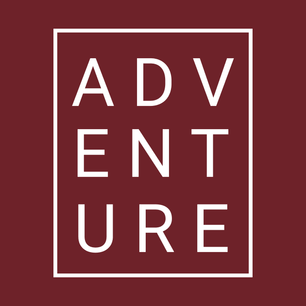 Minimalist Adventurer Typography by cerenalkan