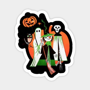 Vintage Halloween design Magnet