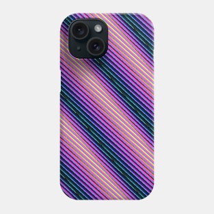 Geometric Futures #10 - Pattern Modular Synth Glitch Artwork Phone Case