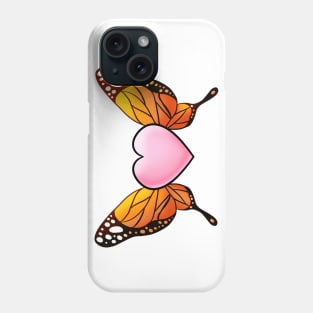 Butterfly Heart Phone Case