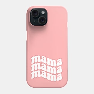 Groovy Mama (white) Phone Case