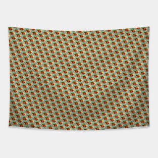 TV Dinner Pattern Tapestry