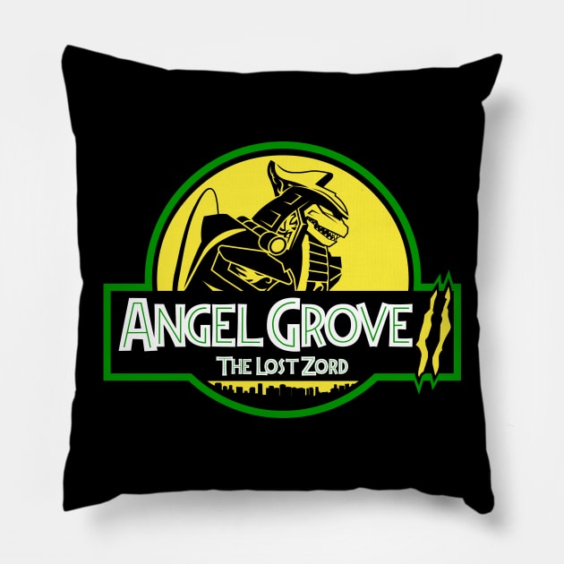 Angel Grove II: The Lost Zord Pillow by BiggStankDogg