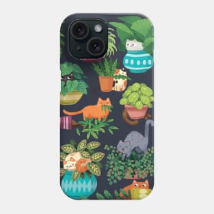 Cats and planters Phone Case