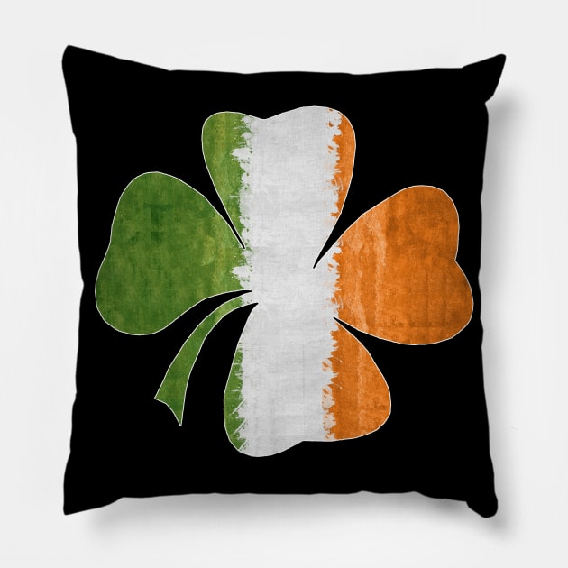 Irish Clover Pillow by valentinahramov