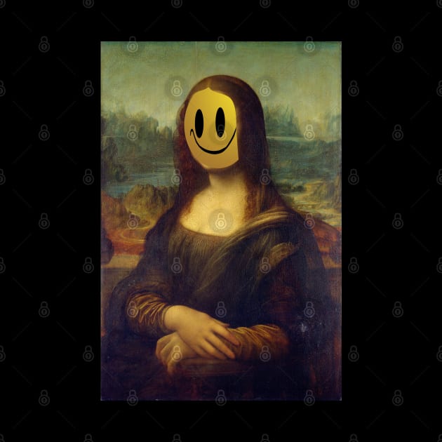 Mona Lisa Smile - Banksy Style by SteelWoolBunny