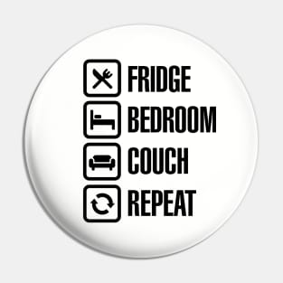 Funny Corona Virus Fridge bedroom couch repeat Pin