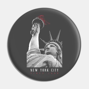 Statue of Liberty Design Pin