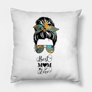 Best Mom Ever Modern Mother Day Pillow