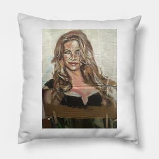 Kirstie Alley Portrait Pillow