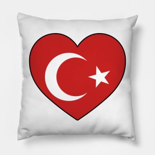 Heart - Turkey Pillow