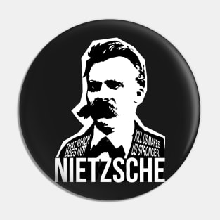 Nietzsche Quote Pin