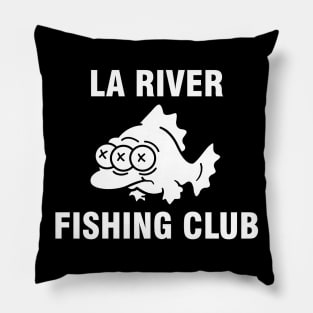 LA River fishing club Pillow