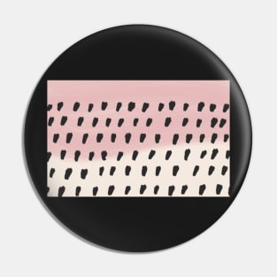 Black Dots Pin