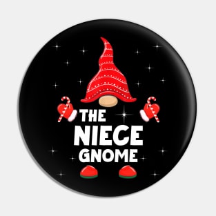 The Niece Gnome Matching Family Christmas Pajama Pin