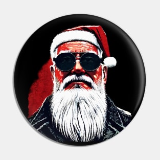 Rockin' Santa Pin