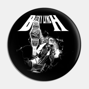 becky lynch vintage black and white Pin