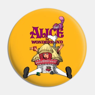 Alice In Wonderland Pin