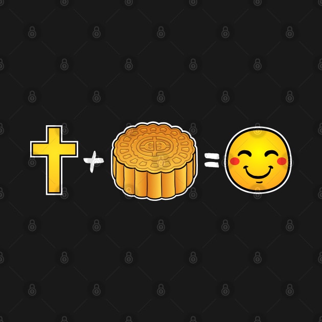 Christ plus Mooncake equals happiness Christian by thelamboy