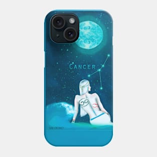 Cancer Zodiac Sign Constellation Phone Case