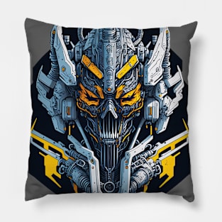 Mecha Skull S01 D53 Pillow