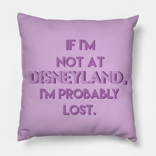 I'm probably lost. Pillow by smallku