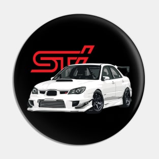 Subaru Impreza WRX STi GDB Hawkeye Pin