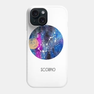 Scorpio Constellation, Scorpio Phone Case