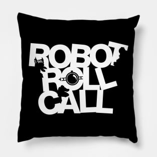 Robot Roll Call Pillow