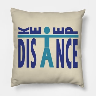 Keep Distance Pillow