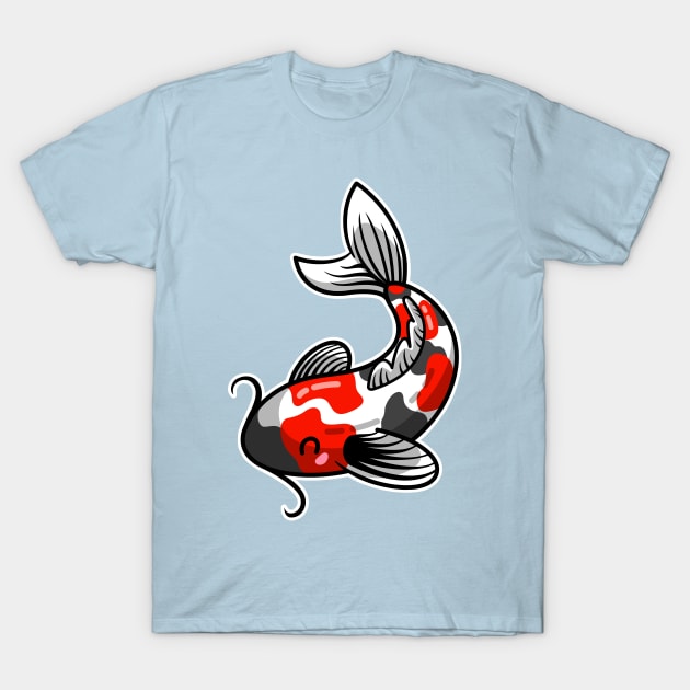 Men's Koi Carp Fish T Shirt Fishing T Shirt