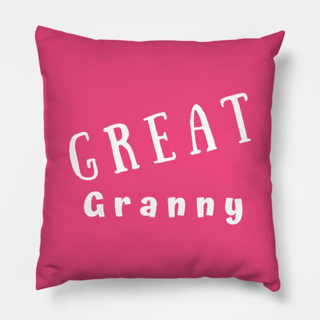 GREAT Granny Pillow by Comic Dzyns