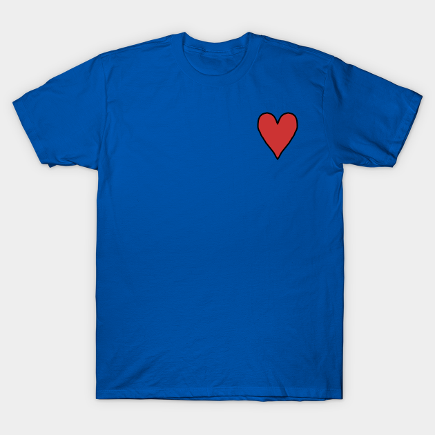 Small Red Heart of Love - Love - T-Shirt