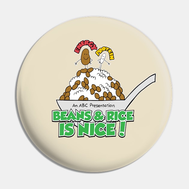 Beans And Rice - PSA Pin by Chewbaccadoll