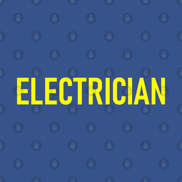 Electrician Job - Yellow by Celestial Mystery